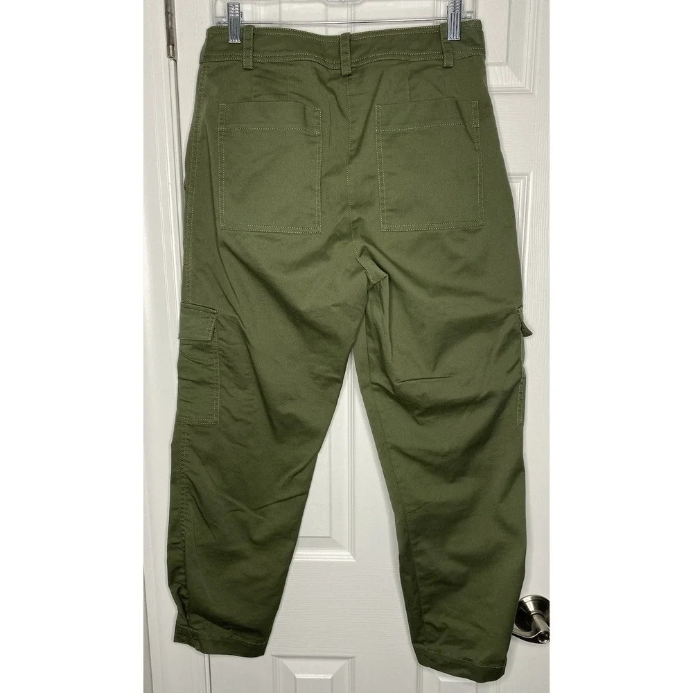 Derek‎ Lam 10 Crosby Elian Cargo Pants Military Green Size 6